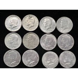 1971 Kennedy Half Dollars (Lot of 12)